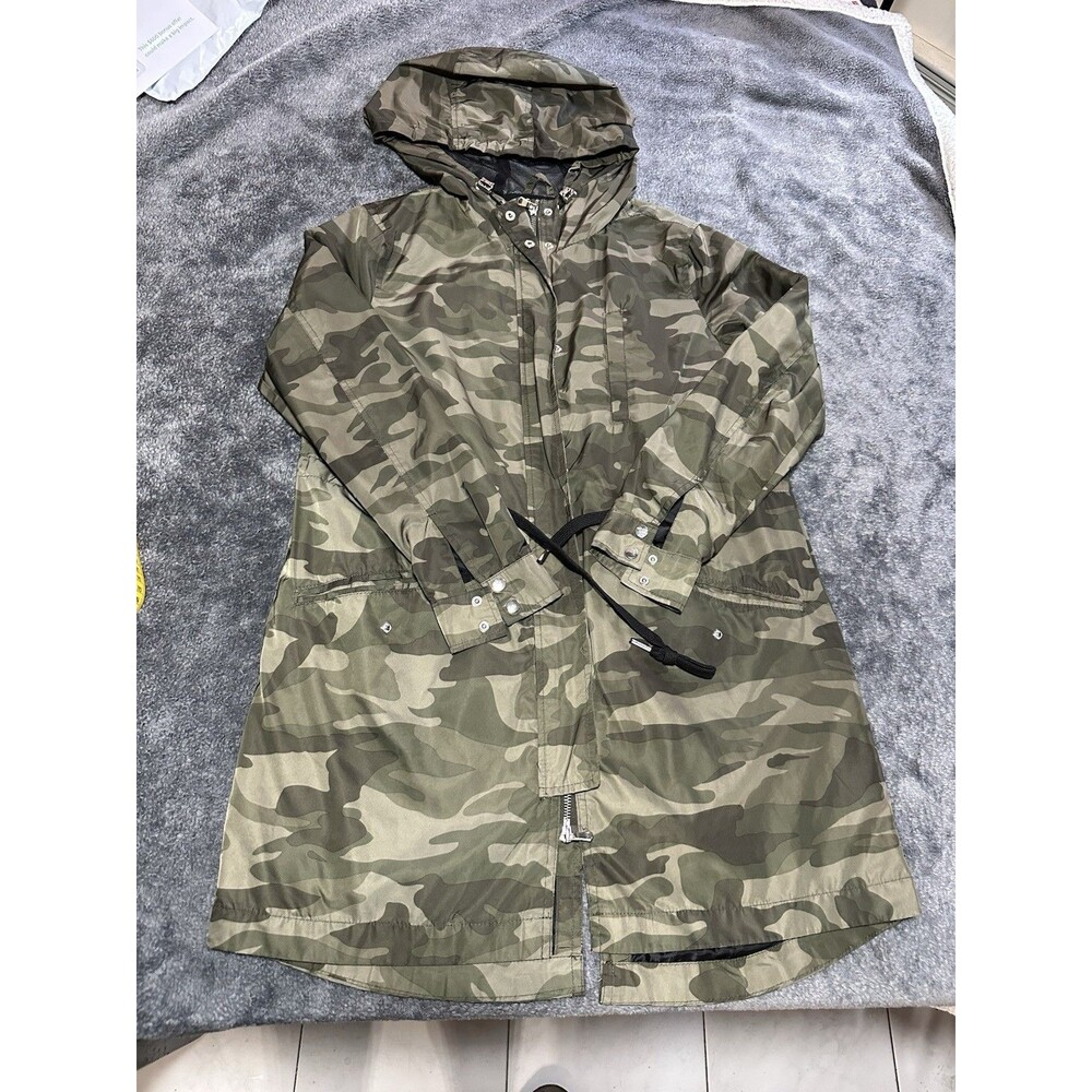 New Look Camouflage Print Parka Jacket, size M